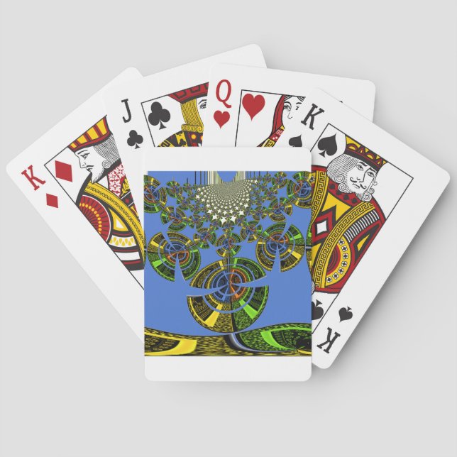 Blaue Tradition Spielkarten (Rückseite)