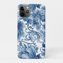 Blaue Träume | Florale Wassermalerei Chinoiserie Case-Mate iPhone Hülle