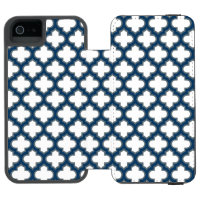 Blaue Trellis, Gitter, Quatrefolie