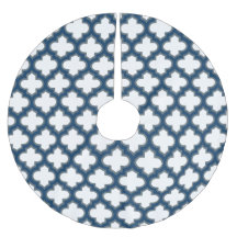 Blaue Trellis, Gitter, Quatrefolie