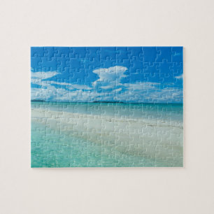 Blaue tropische Meereslandschaft, Palau