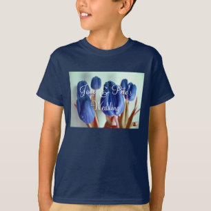 Blaue Tulips T-Shirt
