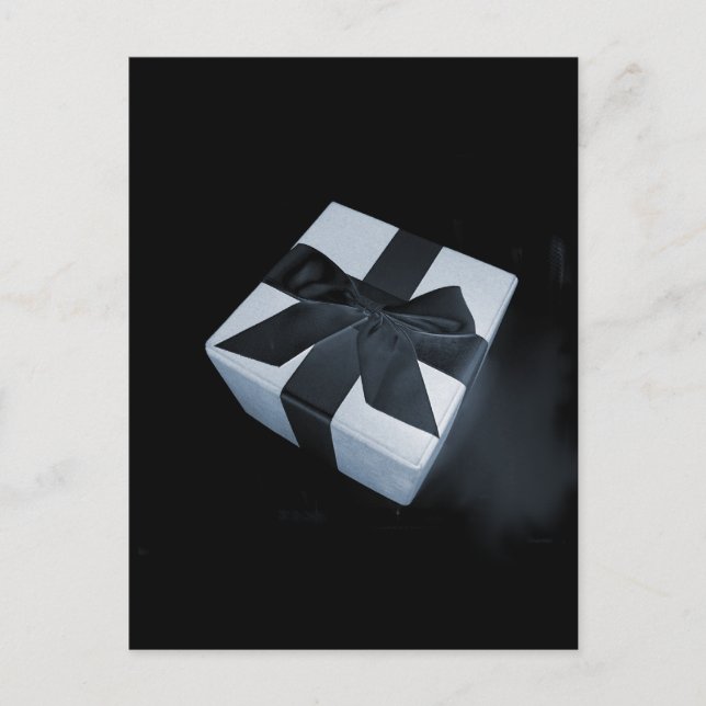 Blaue Überraschung Postkarte (Vorderseite)