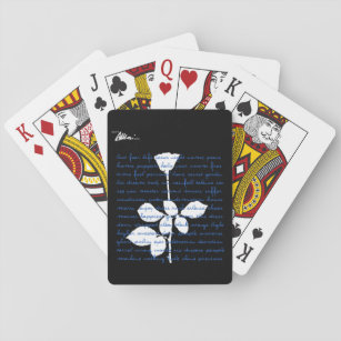Blaue Übertreter-Karten Spielkarten