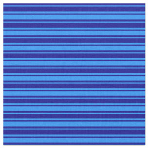 Blaue und dunkle blaue Streifen/Linienmuster Stoff