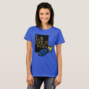 BLAUE UND GELBE FUSSBALLS T-Shirt