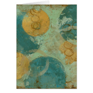 Blaue und gelbe Kreise