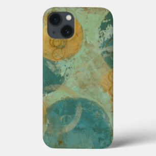 Blaue und gelbe Kreise Case-Mate iPhone Hülle