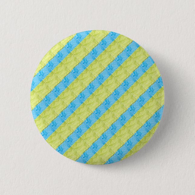 blaue und gelbe Paletten Button (Vorderseite)