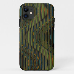 blaue und gelbe Wellen Case-Mate iPhone Hülle
