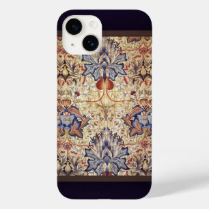 Blaue und goldene Blumen Case-Mate iPhone 14 Hülle