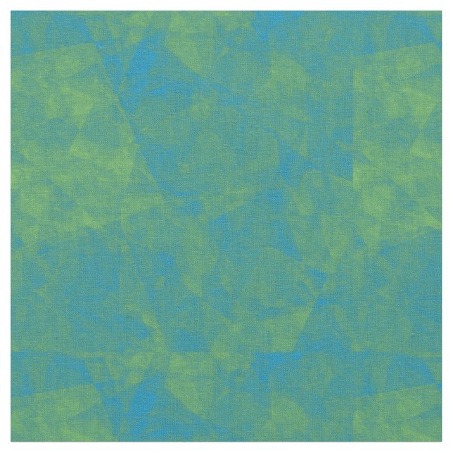 Blaue und grüne abstrakte Textur Stoff (Nahaufnahme)