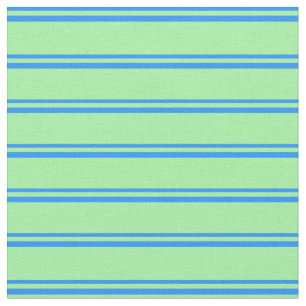 Blaue und grüne Farblinien Stoff