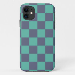 Blaue und grüne Karton Case-Mate iPhone Hülle