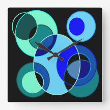 Blaue und grüne Kreise