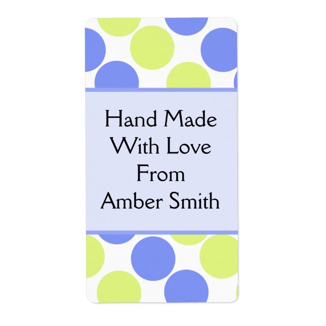 Blaue und grüne Punkte (Vorne)