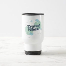 Blaue und grüne Reisen Reisen/Tasse des Nahverkehr Reisebecher