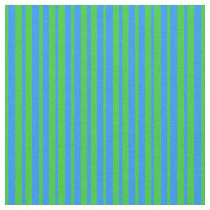 Blaue und grüne Streifen/Linienmuster Stoff