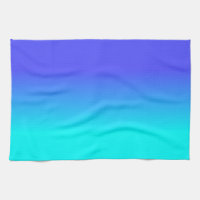 Blaue und helle Neonaqua Ombré Schatten-Neonfarbe