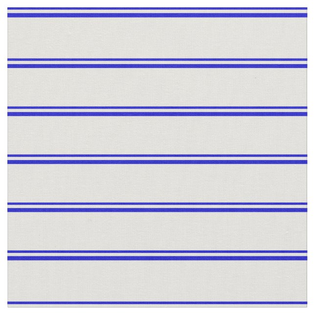 Blaue und hellgelbe Streifen/Linienmuster Stoff (Nahaufnahme)