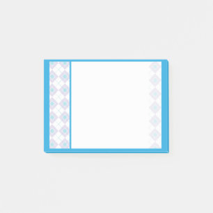 Blaue und Lila Raute Post-it Klebezettel