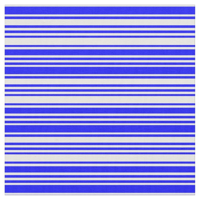 Blaue und Minzenkreuzmuster Stoff (Nahaufnahme)
