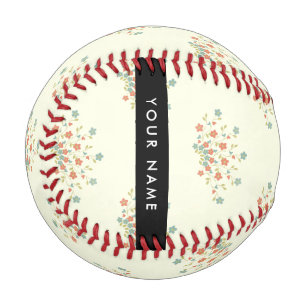 Blaue und rote Blumen, Schwarz, Ihr Name Baseball
