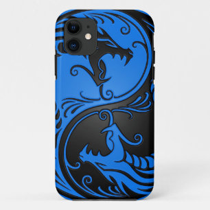 Blaue und schwarze Yin Yang Drachen title_seo2