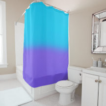 Blaue und violette Ombré-Minimalist-Kunst
