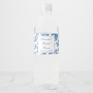 Blaue und weiße Chinoiserie-Hochzeitsdusche