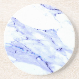 Blaue und weiße Marmor Sandstein Untersetzer