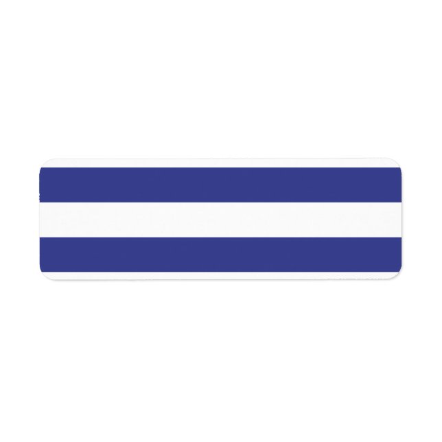 Blaue und weiße Streifen (Vorne)