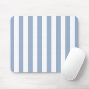 Blaue und weiße Streifen-Mauspad Mousepad