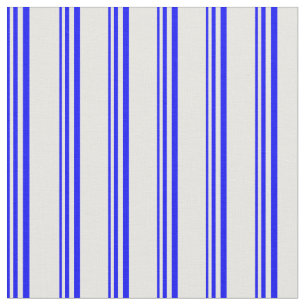 Blaue und weiße Streifen Stoff