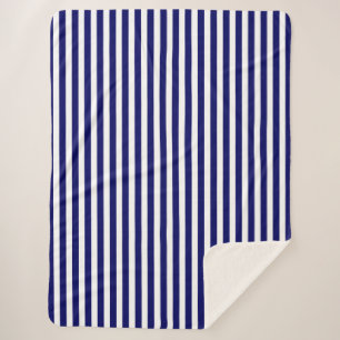 Blaue und weiße Süßigkeiten Sherpadecke