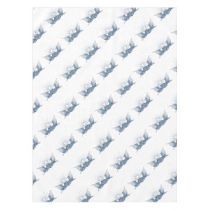 Blaue und weiße Vintage amerikanische Flaggen mit  Tischdecke