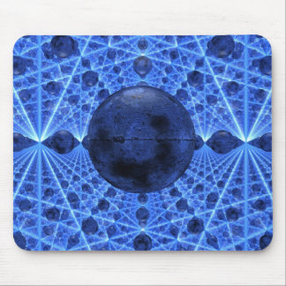 Blaue Unendlichkeit Mousepad