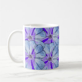 Blaue Vincas-Tasse Tasse