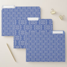 Blaue Vintage Pinradanlage mit Farben