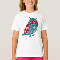 Blaue Vintage Vogelbrille