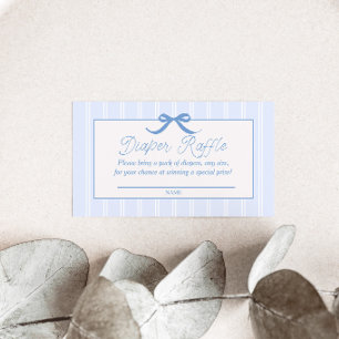 Blaue Vintage-Zitrus-Baby-Party Begleitkarte