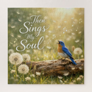 Blaue Vogel singt dann singt meine Seele