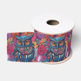 Blaue Vogelart Ripsband