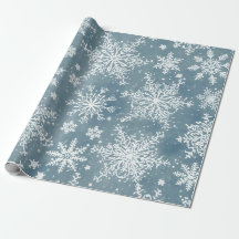 Blaue Wasserfarben-Schneeflocken Winterferien