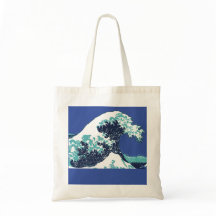 BLAUE WAVE Totbeutel