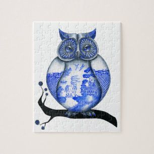 Blaue Weiden-Eule