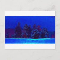 Blaue Weihnachtsfeier