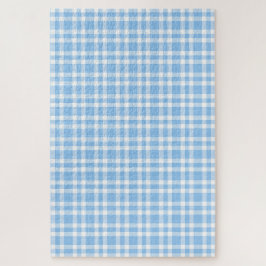 Blaue weiße Karo-Muster