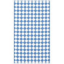 Blaue weiße Rauten-Karuomuster