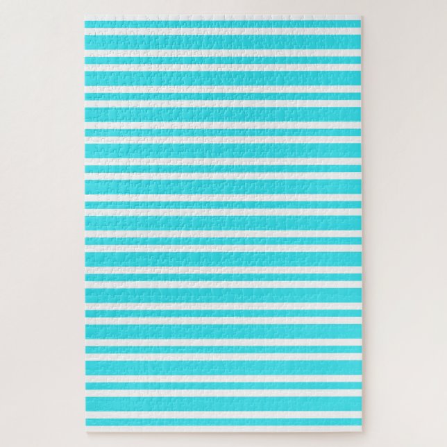 Blaue weiße Streifenmuster (Vertikal)